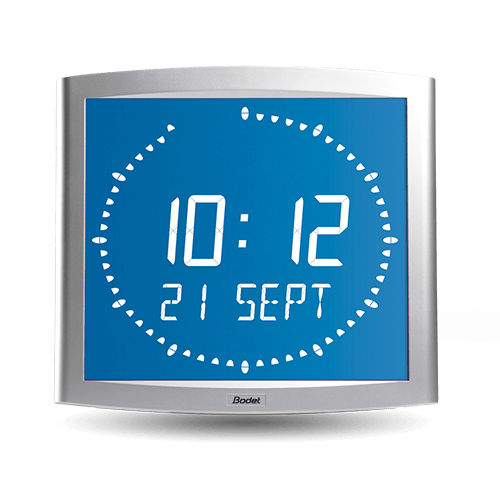 Relógio digital - Opalys Ellipse - BODET TIME SPORT - de parede / para ambiente interno / com calendário