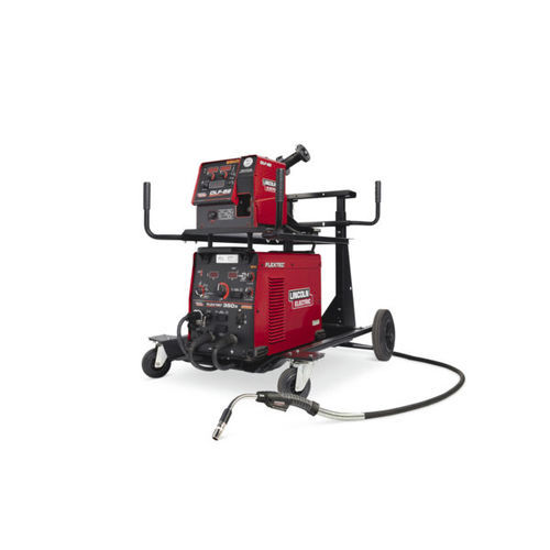Máquina estacionária de solda MIG - Flextec 350X  - Lincoln Electric Deutschland - manual / com rodízios / tipo inversor