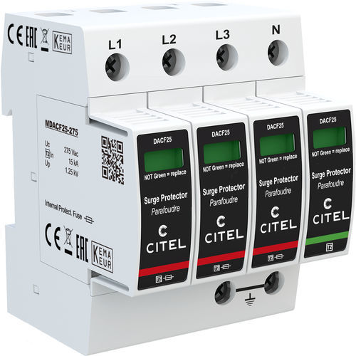 Dispositivo de proteção contra surtos de tipo 2 - DACF25 series - CITEL - para fonte de alimentação / contra correntes transitórias / contra sobretensão