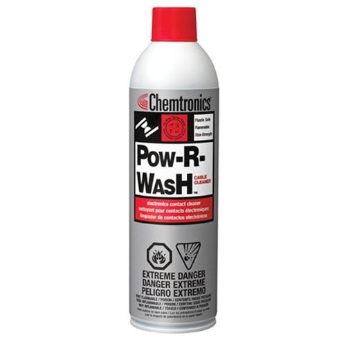 Spray de limpeza - Pow-R-Wash™ - CHEMTRONICS - desengraxante / para o plástico