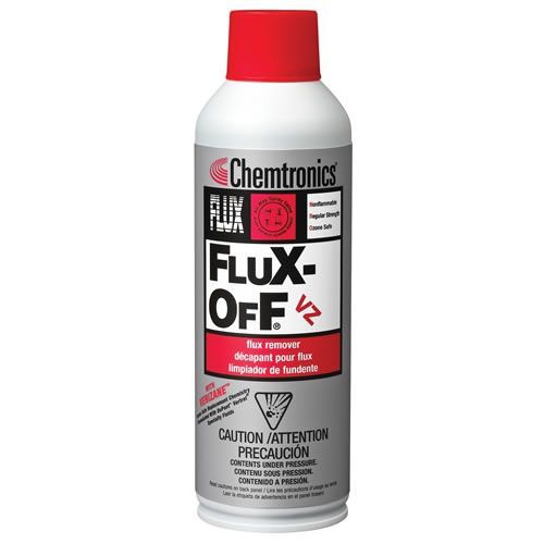 Spray de limpeza - Flux-Off® VZ - CHEMTRONICS - para o plástico / com solvente / não inflamável
