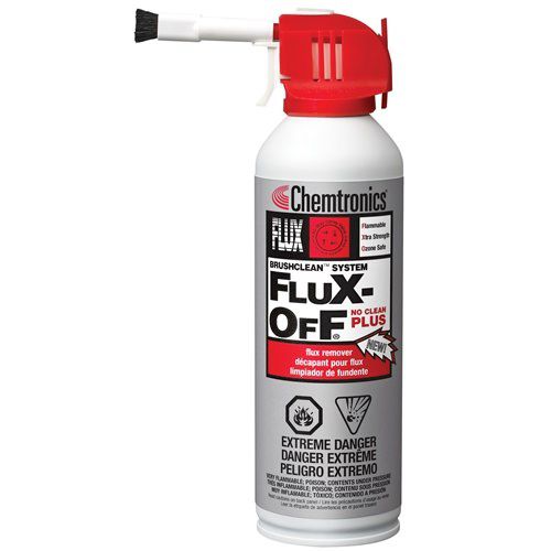 Solvente de limpeza - Flux-Off No Clean Plus - CHEMTRONICS - para eletrônica / não inflamável / com baixa emissão de COV