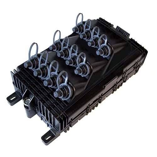 Caixa de montagem para caixa de junção - OTE-012MX-NN-EXTG03 - COMMSCOPE - retangular / em material plástico / para fibra óptica