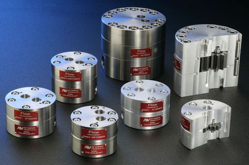 Medidor de vazão de engrenagem - AW-Lake Company - volumétrico / para combustível / em linha