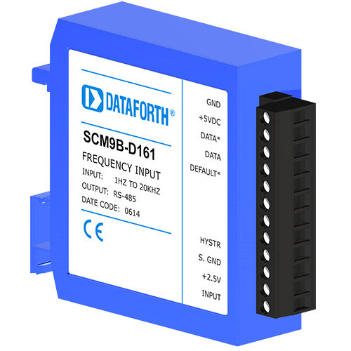 Módulo de processamento de sinais para trilho DIN - SCM9B-D161 - Dataforth Corporation - de entrada / de frequência / de sensor para computador