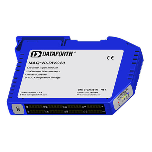 Módulo de entrada de alta densidade - MAQ20-DIVC20 - Dataforth Corporation - analógico / 20 canais / de tensão