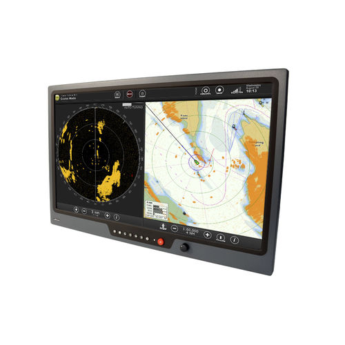 Monitor LCD - SAW-2400W-PCT-USB - Stealth - com tela sensível ao toque / industrial / marítimo