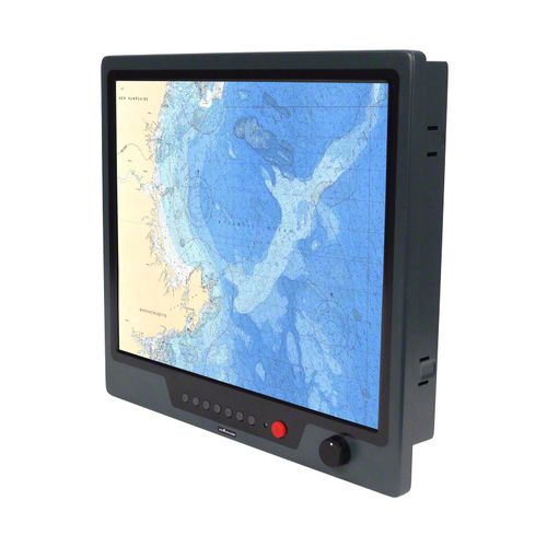 Monitor LCD - SVM-1700-RT-USB - Stealth - com tela sensível ao toque / marítimo / 17"
