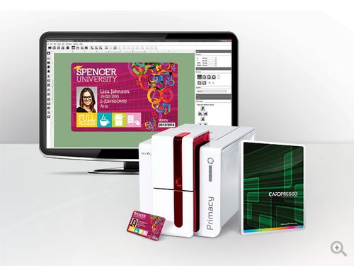 Software de design - CardPresso - EVOLIS - de criação