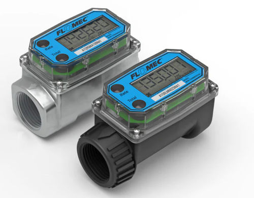 Medidor de vazão de turbina - A025 - FLOMEC - volumétrico / para água / para produtos químicos