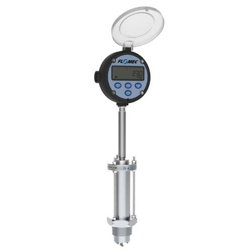 Medidor de vazão de rotor - DP series - FLOMEC - volumétrico / para água / para combustível