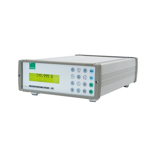 Caixa de décadas controlada por computador - 1427 - burster präzisionsmesstechnik gmbh & co kg - de alta precisão