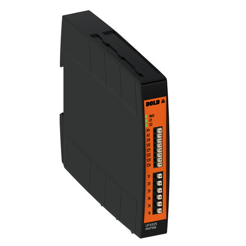 Relé de segurança de freio de emergência - UF 6925 - DOLD - para porta de proteção / 3 NA / SIL