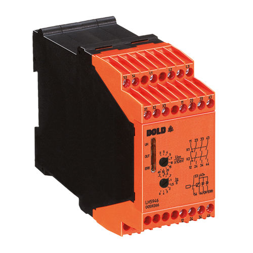 Monitor de segurança para velocidade zero - LH 5946 - DOLD - SIL / sobre calha DIN
