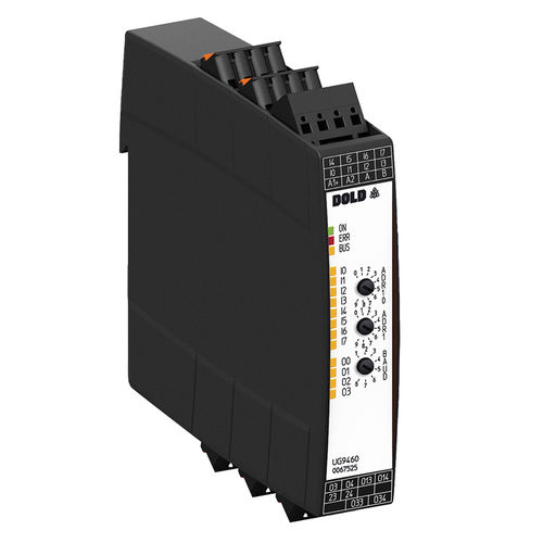 Módulo E/S digital - UG 9460 - DOLD - ModBUS RTU / 8 entradas digitais / com 4 saídas de relé