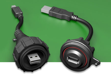 Cabo montado Ethernet - AccliMate™ series    - SAMTEC - USB / circular / robusto