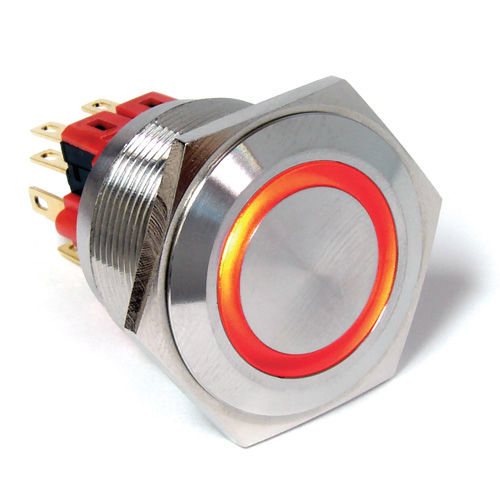 Botão de comando sensível ao toque - PV8 series - E-SWITCH - antivandalismo / selado / IP65