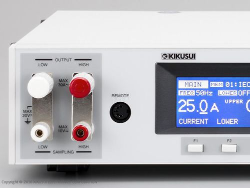 Testador de continuidade de terra - TOS6200A - Kikusui Electronics - para aparelhos elétricos / de produção / compacto