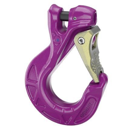 Gancho de elevação - ICE-Star-Hook ISH - RUD - com engate boca de lobo / de mola / para corrente