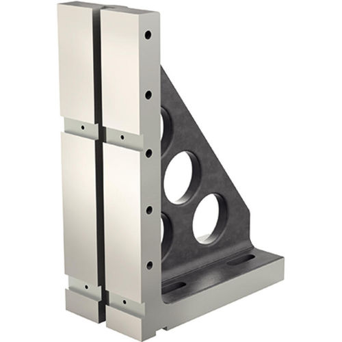 Suporte angular de fixação - 1105.200  - HALDER France - em ferro fundido / com ranhura em T / 90°