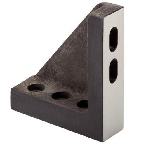 Suporte angular de fixação - EH 1120.400 - EH 1122.300 series - HALDER France - em ferro fundido / ranhurado