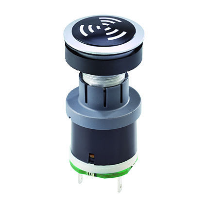 Buzzer IP65 - RONTRON-R-JUWEL RRJNSG+SG-24V - Georg Schlegel GmbH & Co. KG - de instalação em quadro