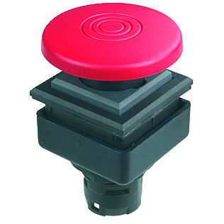 Botão de comando botão cogumelo - QUARTRON-JUWEL® QXJS - Georg Schlegel GmbH & Co. KG - IP65 / ação momentânea