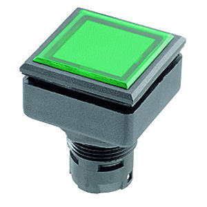 Indicador luminoso para montagem em painel - QUARTRON-JUWEL® QXJN - Georg Schlegel GmbH & Co. KG - IP65 / quadrado