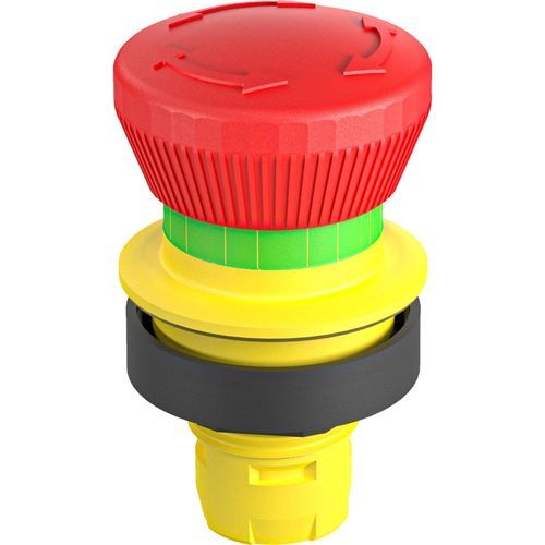 Botão de comando de mola - RONTRON-R-JUWEL RRJUV - Georg Schlegel GmbH & Co. KG - de freio de emergência / IP67 / IP69K