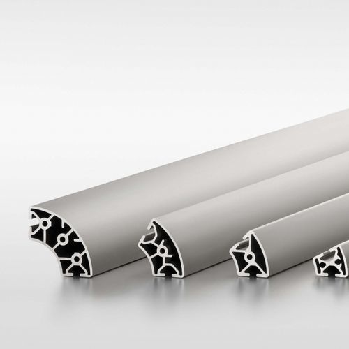 Perfil em alumínio anodizado - 0.0.434.73 - item industrial applications - 45° / 60° / fechado