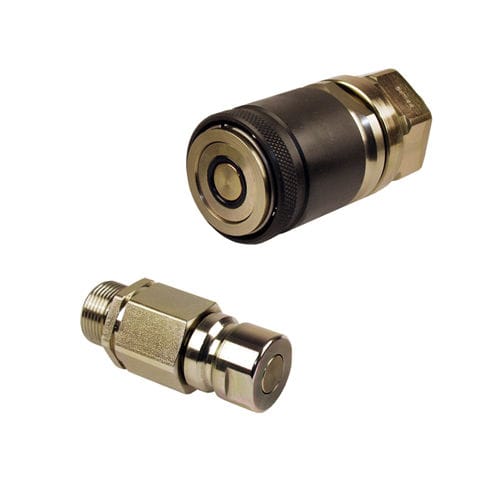 Engate rápido - HC series - WALTHER-PRÄZISION - hidráulica / para vácuo / em aço inoxidável