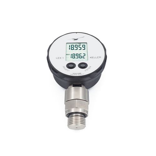 Manômetro com display LCD - LEX1-Ei - KELLER Pressure AG - G 1/4 / G 1/2 / NPT 1/4