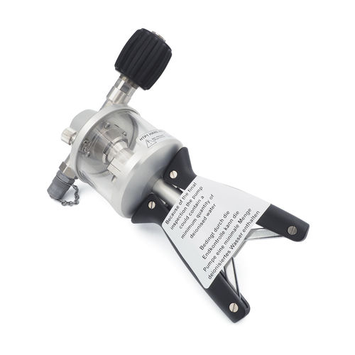 Bomba de calibração hidráulica - HTP1 - KELLER Pressure AG - manual / para geração de pressão / de alta pressão