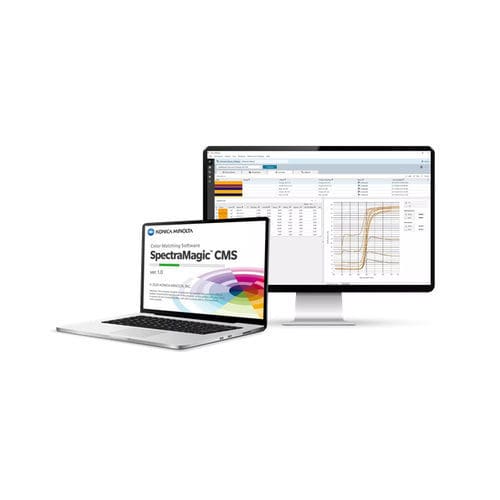 Software de gestão - SpectraMagic&trade; CMS - Konica Minolta Sensing - de formulação de cores / de cor
