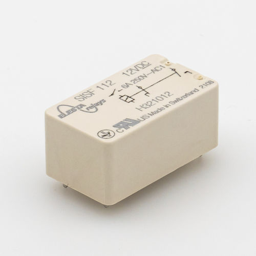 Relé eletromecânico 24 Vcc - SISF112 - ELESTA GmbH - 12 Vcc / 6 Vcc / 48 Vcc