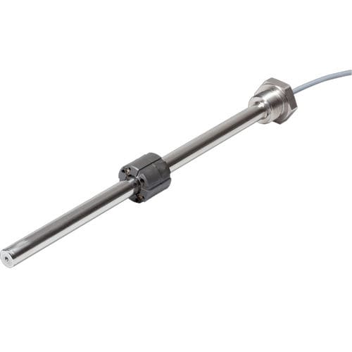 Sensor de deslocamento linear - HEM12E - MEGATRON Elektronik GmbH & Co. KG - com potenciômetro de plástico condutor / IP67 / industrial