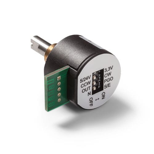 Encoder rotativo absoluto - ETA25PS - MEGATRON Elektronik GmbH & Co. KG - de efeito Hall / de eixo maciço / monovolta