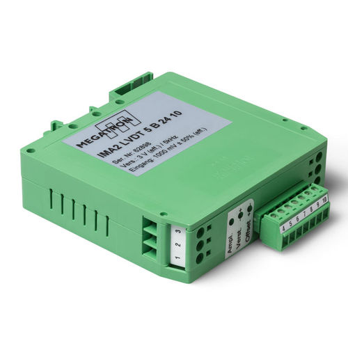 Amplificador de sinal - IMA2LVDT - MEGATRON Elektronik GmbH & Co. KG - analógico / isolado / para sensor indutivo e resistivo