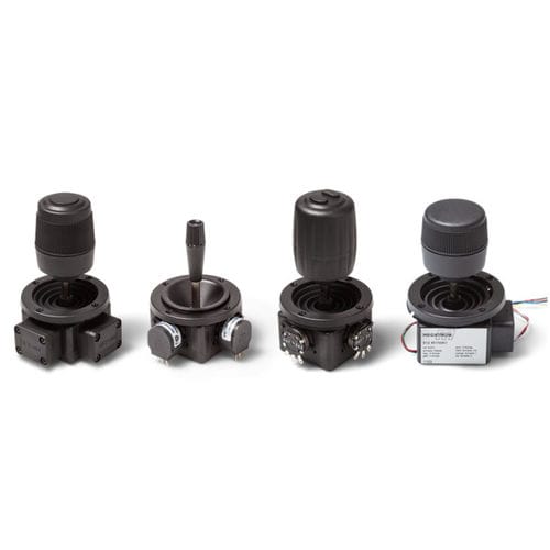 Joystick de um eixo - 812 - MEGATRON Elektronik GmbH & Co. KG - efeito Hall / analógico / de 2 eixos