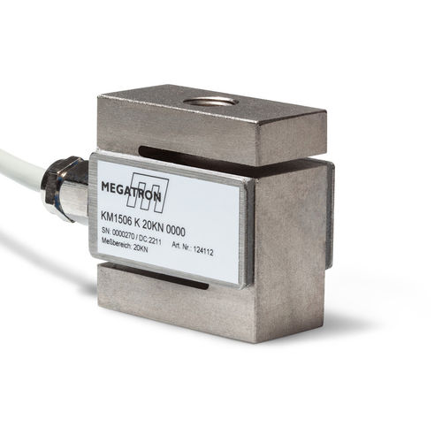 Célula de carga de tensão/compressão - KM1506 - MEGATRON Elektronik GmbH & Co. KG - tipo S / strain gauge / de pesagem
