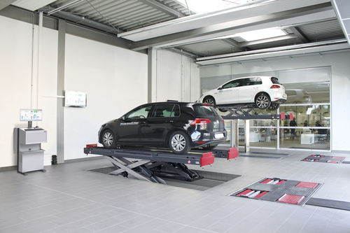 Frenômetro para carros - MBT 2250 EUROSYSTEM - MAHA Maschinenbau Haldenwang GmbH & Co. KG - de rolos