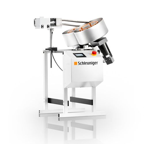 Rebobinadeira de cabos - CableCoiler 1300 - Schleuniger - para bobinas / para arame / automática