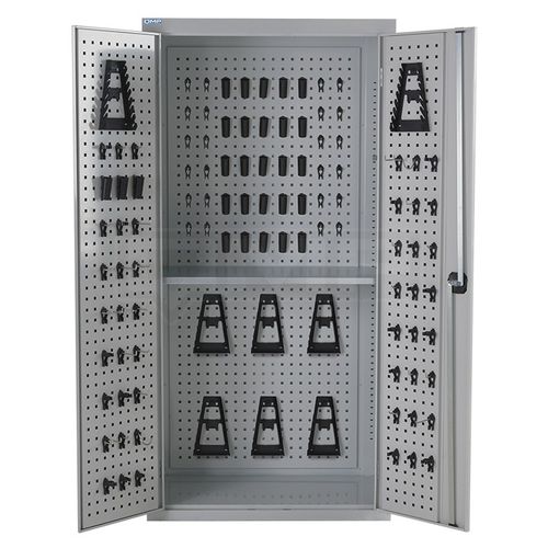 Armário para ferramentas - CPF578225Z, CPF189046Z - Quality Metal Products - para oficina / de piso / com prateleiras
