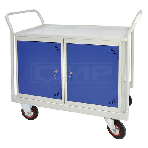 Carrinho para oficina - RxCS series  - Quality Metal Products - em aço / com prateleiras / com gavetas