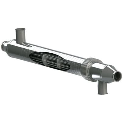 Trocador de calor multitubular - XLG® M - XLG Heat Transfer - líquido-líquido / de líquido-gás / em aço inoxidável