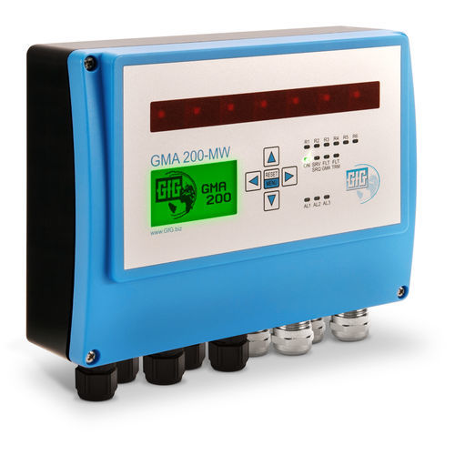 Central de detecção de gás multicanais - GMA200-MW4 - GfG - Gesellschaft für Gerätebau mbH - com display LCD