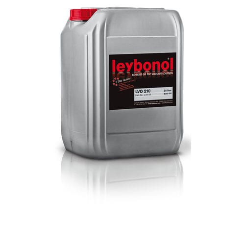 Óleo de lubrificação - LEYBONOL LVO 210 - Leybold - sintético / para bomba / para aplicações a altas temperaturas