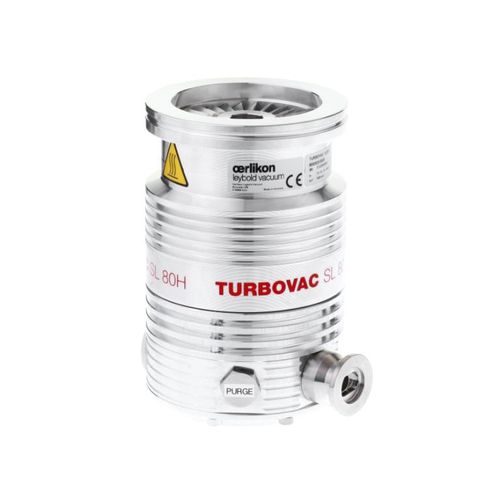 Bomba de vácuo turbomolecular - TURBOVAC SL 80 - Leybold - lubrificada / de simples estágio / compacta