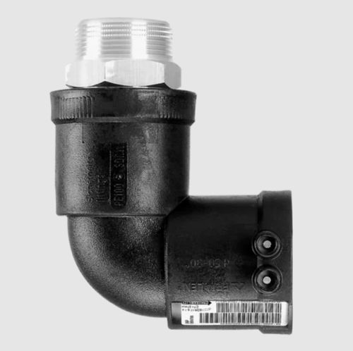 Cotovelo para tubos em aço inoxidável - WUN V2A 90 - Aliaxis - 90° / em PE