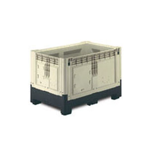 Caixa-palete em material plástico - 1388 C - capp plast srl - de armazenamento / empilhável / com tampa
